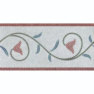 FLOREAL BLUE BORDER