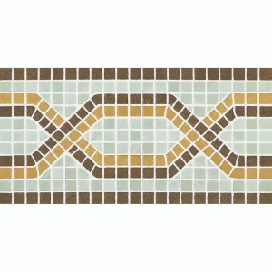 PEBBLES VERDE BORDER