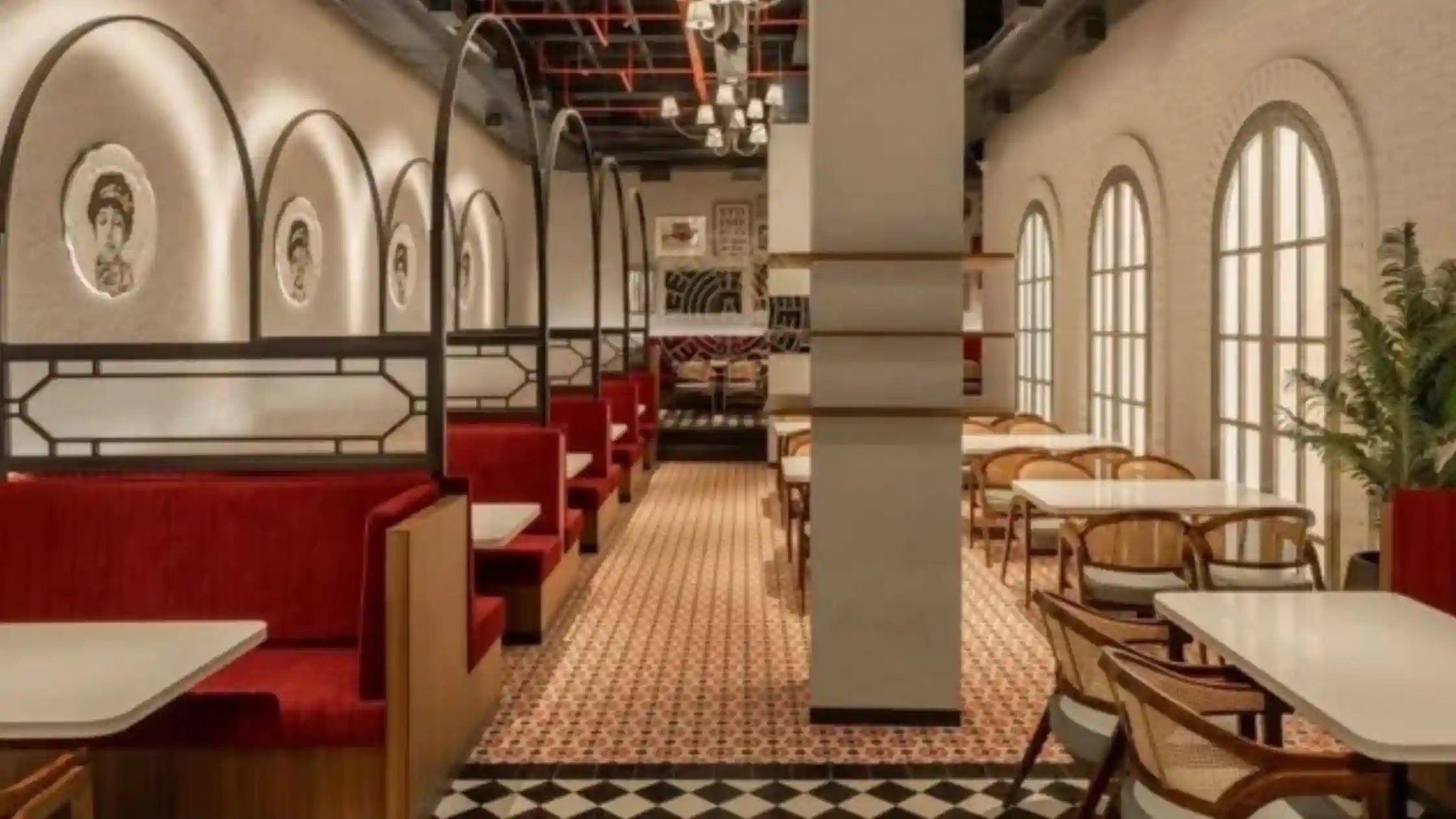 Restaurant tiles