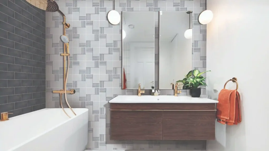 Bathroom tiles